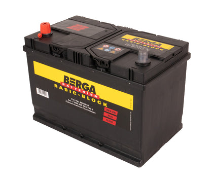 BERGA Basic Block 12V 95AH 830CCA label detail