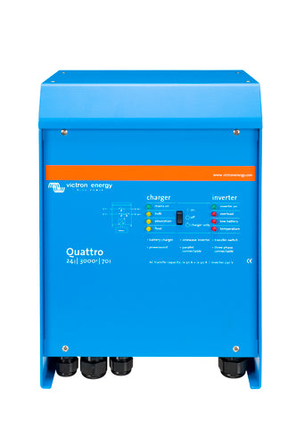 Victron Quattro 24/3000/70-50/50 Kombinert Batterilader Og Inverter shown in product view