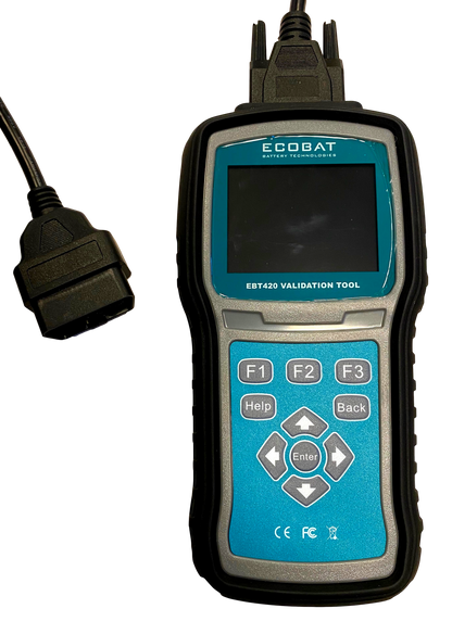Ecobat Ebt420 Validation Tool - Batteriprogrammering shown in product view