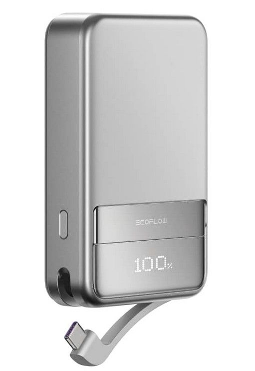 ECOFLOW Rapid Powerbank 10000mAh Silver shown in product view