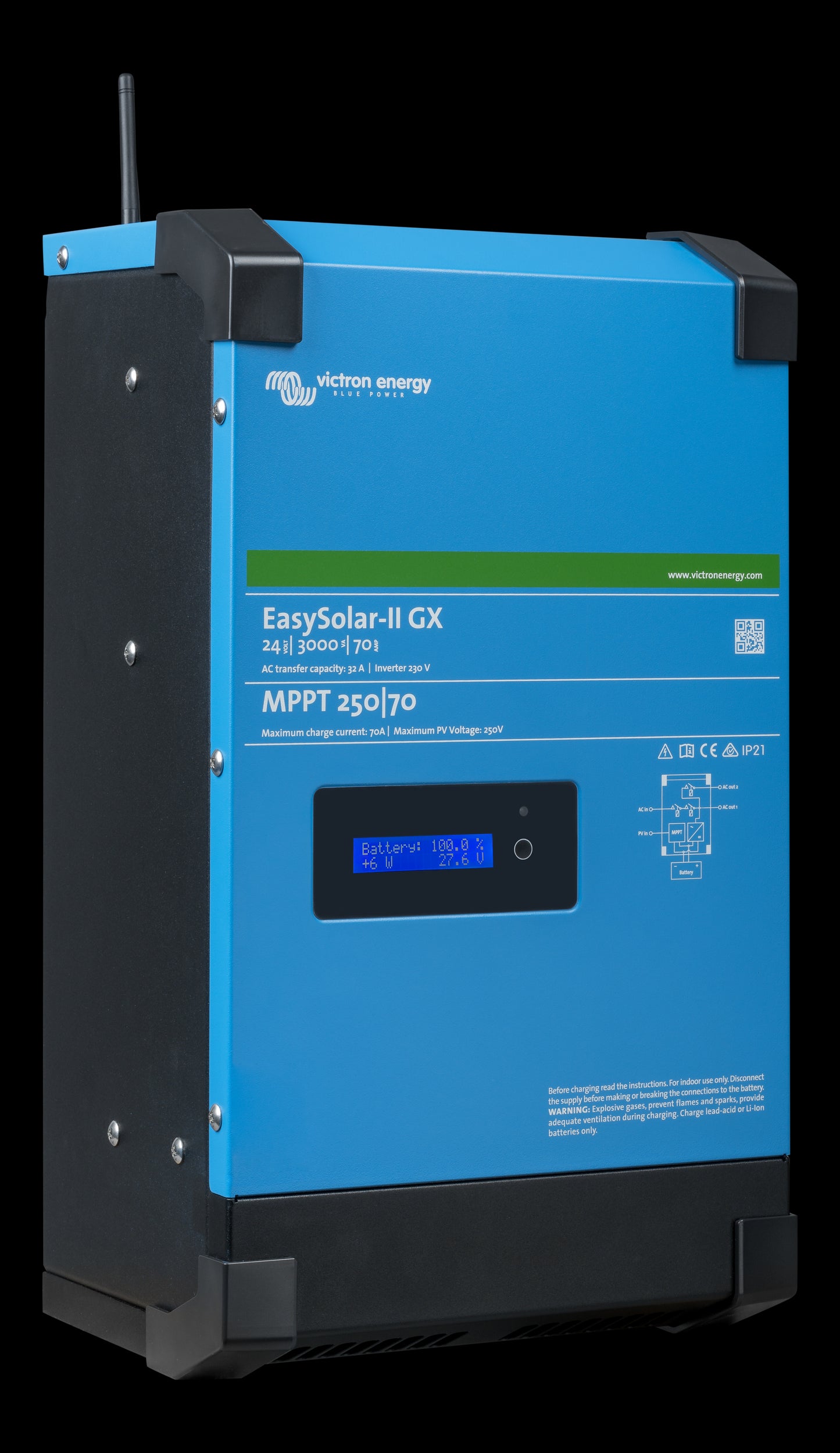 VICTRON EasySolar-II GX 24/3000/70-32 MPPT 250/70 - Image 3