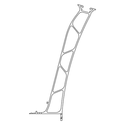 K2 Dome 6.15 Peak shown in angle view