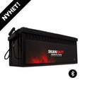 SKANBATT Premium Lithium - 48V 100Ah 100A BMS - 522x268x218mm - Bluetooth - 8 Års garanti