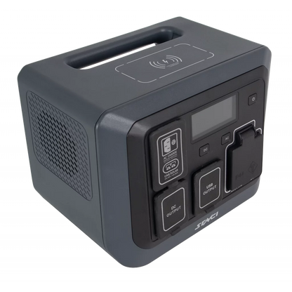 SENCI Lithium LPS 268Wh Power Station med 600W (1200W) sinus inverter
