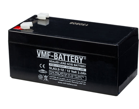Vmf 12V 3,2Ah Agm Batteri (Tilsvarer Ritar Rt1232)