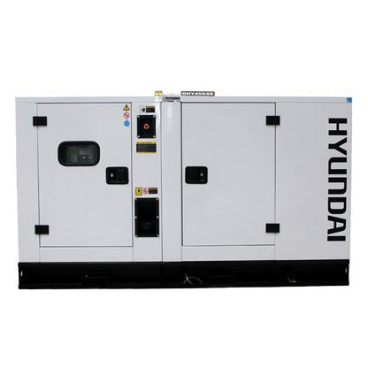 Hyundai Dhy45Kse Diesel Strømaggregat 44Kva 3-Fase - 1500Rpm - Vannkjølt shown in angle view