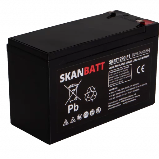 Ritar Agm Batteri 12V 9Ah (151X65X94Mm) F1