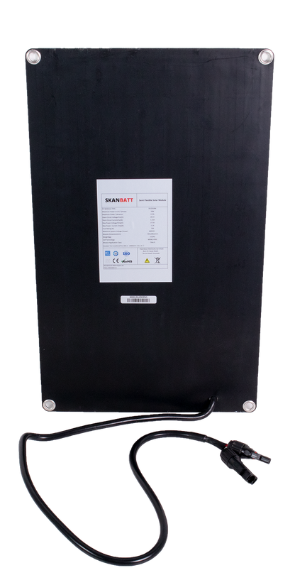 Skanbatt Fleksibelt Solcellepanel 18W - Etfe - 465X285X3Mm shown in detail view