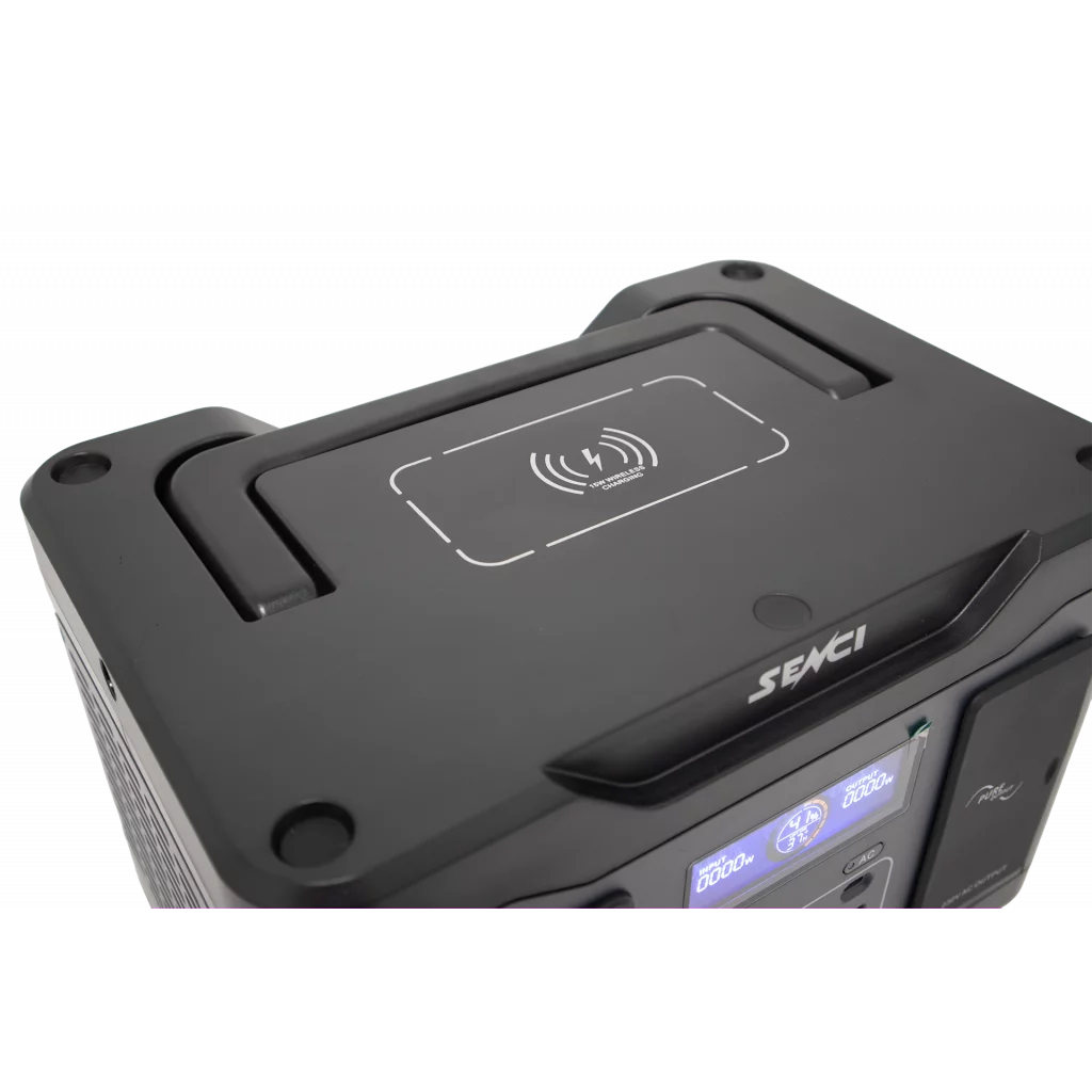 SENCI Lithium LPS 1152Wh Power Station med 1500W (3000W) sinus inverter