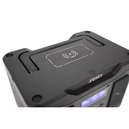 SENCI Lithium LPS 1152Wh Power Station med 1500W (3000W) sinus inverter