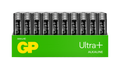 GP Ultra Plus Alkaline AAA-batteri, 24AUP/LR03, 40-pack
