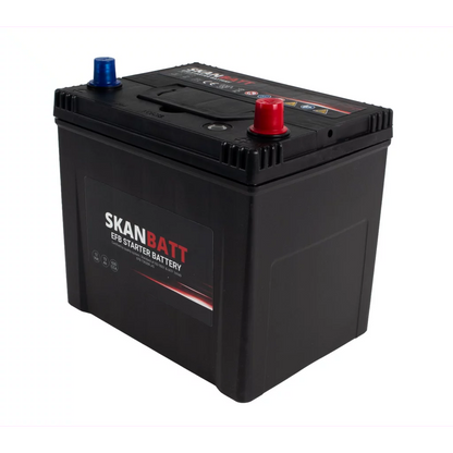 SKANBATT EFB Startbatteri 12V 73AH 630CCA (232x173x225mm) +R