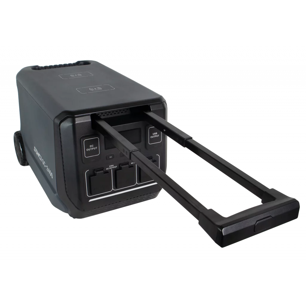 SENCI Lithium LPS 2150Wh Power Station med 2400W (4800W) sinus inverter