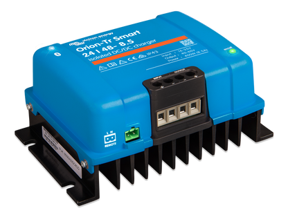 VICTRON Orion TR Smart DC-DC Lader 24V>48V 8,5A (Galvanisk isolert) shown in angle view