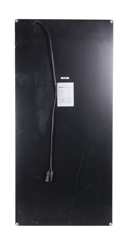 Skanbatt Fleksibelt Solcellepanel 110W - Etfe - 1140X540X3Mm shown in angle view