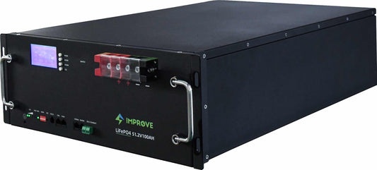 IMPROVE Lithium Rackbatteri 51,2V 100Ah - 5,12kWh - Image 1