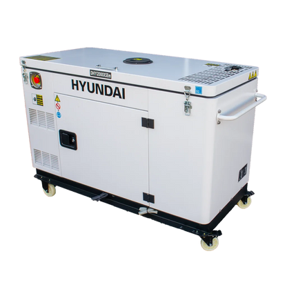 HYUNDAI DHY12000XSEm Strømaggregat 10000W 1-FAS 230V - Elektrisk start - Diesel - Forvarming - ATS - Vannkjølt shown in product view