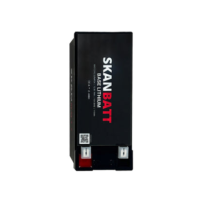 SKANBATT Base Lithium - 12V 9Ah 10A BMS - 150x65x95mm - 3 Års garanti shown in detail view