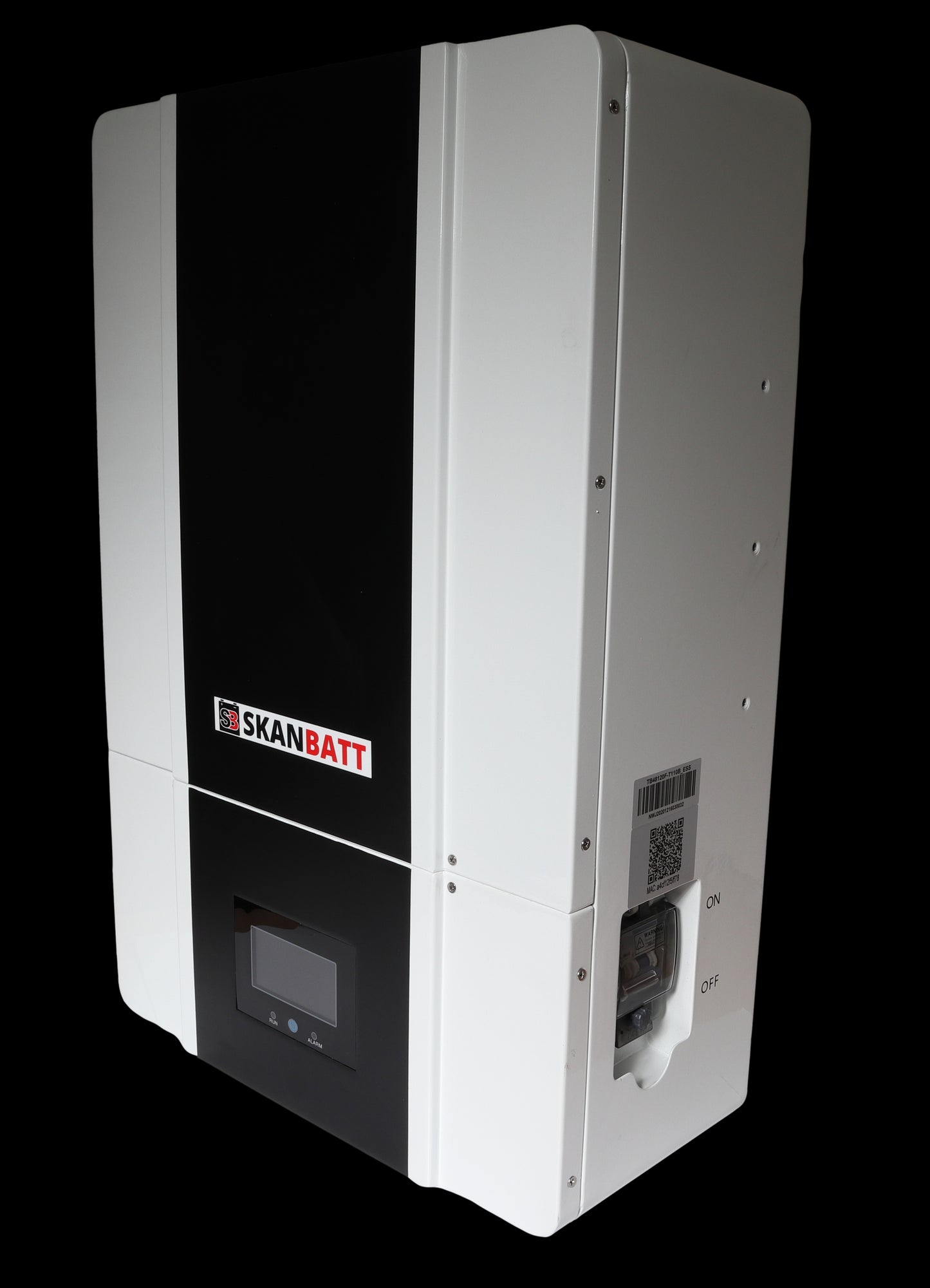 Skanbatt Powerwall Lifepo4 51,2V 120Ah - 6,144Kwt - Wifi - Heat