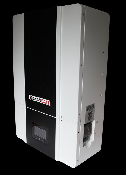 Skanbatt Powerwall Lifepo4 51,2V 120Ah - 6,144Kwt - Wifi - Heat