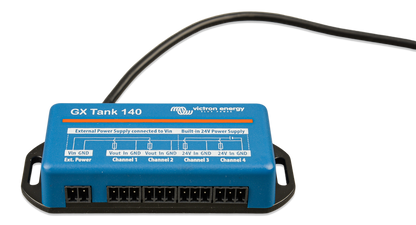 Victron Gx Tank 140 shown in angle view
