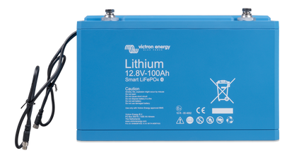 Victron Lithium Battery 12,8V/100Ah Smart label detail