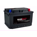 SKANBATT SLI Startbatteri 12V 74AH 720CCA +R shown in product view