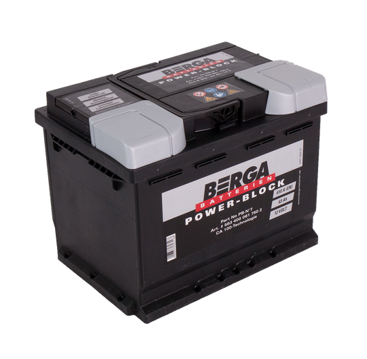 BERGA Power Block 12V 63AH 610CCA (242/175/190mm)