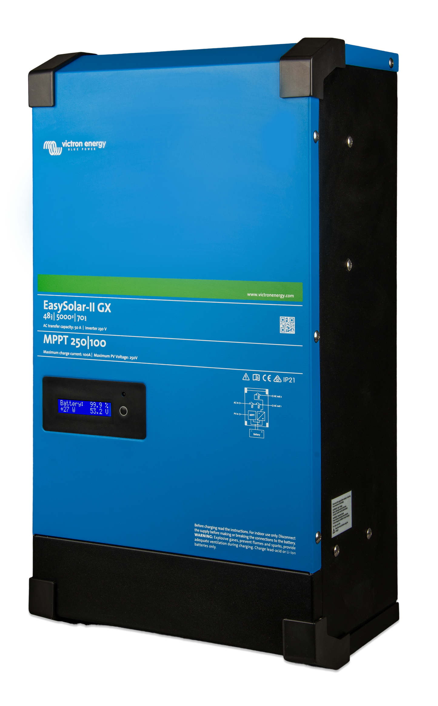 Victron Easysolar-Ii Gx 48/5000/70-50 Mppt 250/100