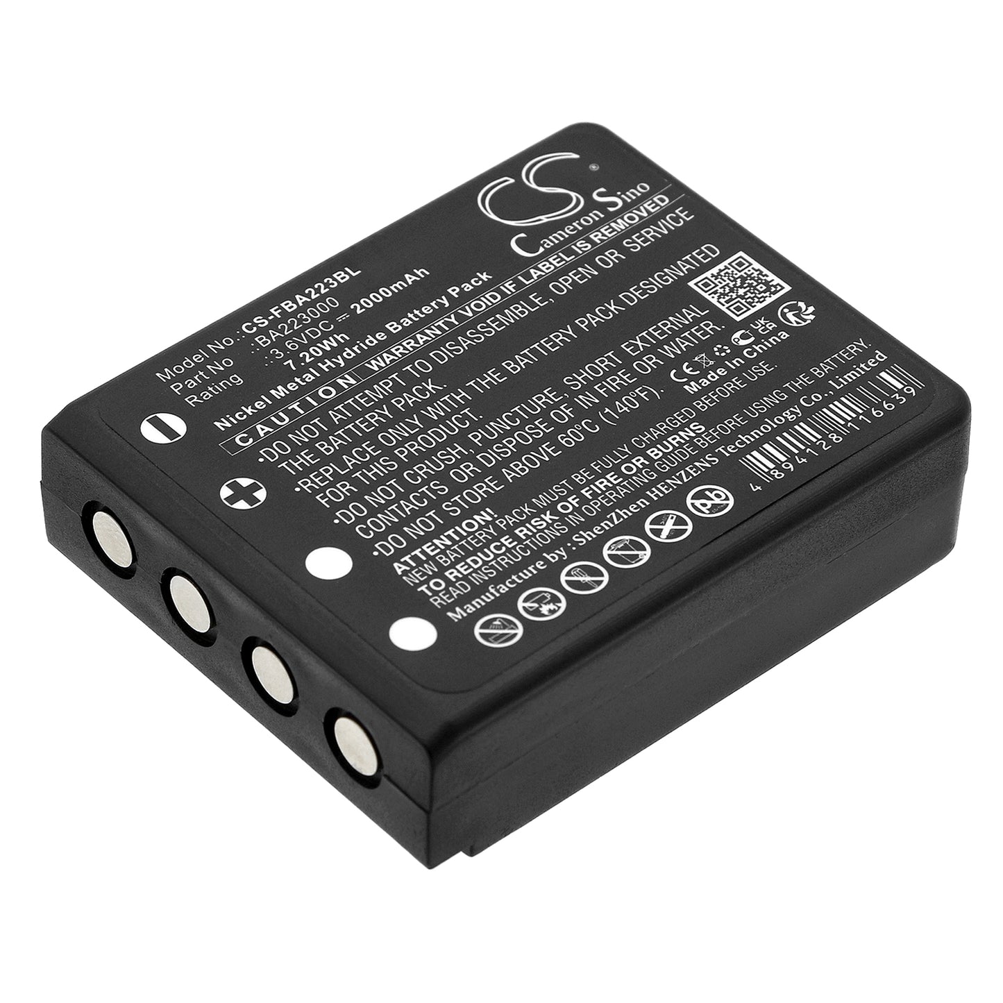 Kranbatteri (2`100 mAh, 3.6 V) shown in product view
