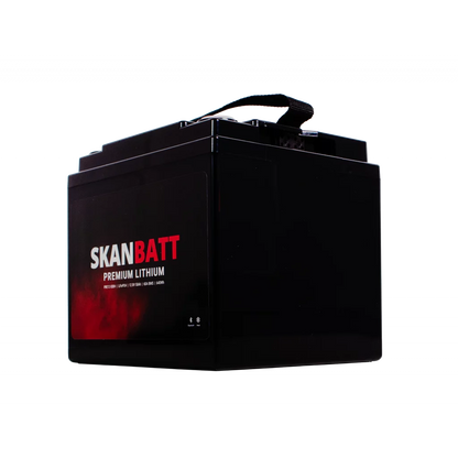 Produktbilde 5 av SKANBATT Premium Lithium - 12V 50Ah 60A BMS - 196x168x175mm - Bluetooth - Heat - 8 Års garanti