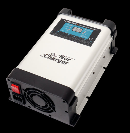 NOR CHARGER Pro Serie Elektronisk Batterilader 24V 30A - 2 Kanaler - Image 1
