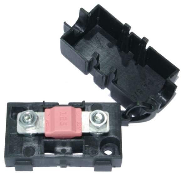 Sikringsholder til MIDI Hovedsikringer M5 bolter - Image 1