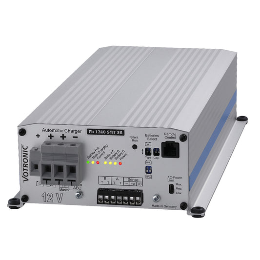 VOTRONIC PB1240 Elektronisk Batterilader 12V 40A - 3 kanaler