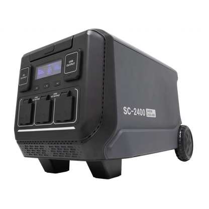 SENCI Lithium LPS 2150Wh Power Station med 2400W (4800W) sinus inverter