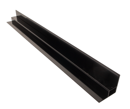 Festebrakett Til Solcelle Takmontering "Jonasfeste" 67Cm (Sett Med 2 Stk) - Aluminium (Sort) shown in product view