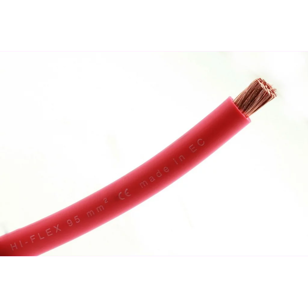 Batterikabel 95mm2 - Rød shown in product view