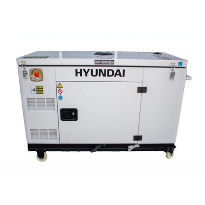 HYUNDAI DHY12000XSEm Strømaggregat 10000W 1-FAS 230V - Elektrisk start - Diesel - Forvarming - ATS - Vannkjølt shown in product view