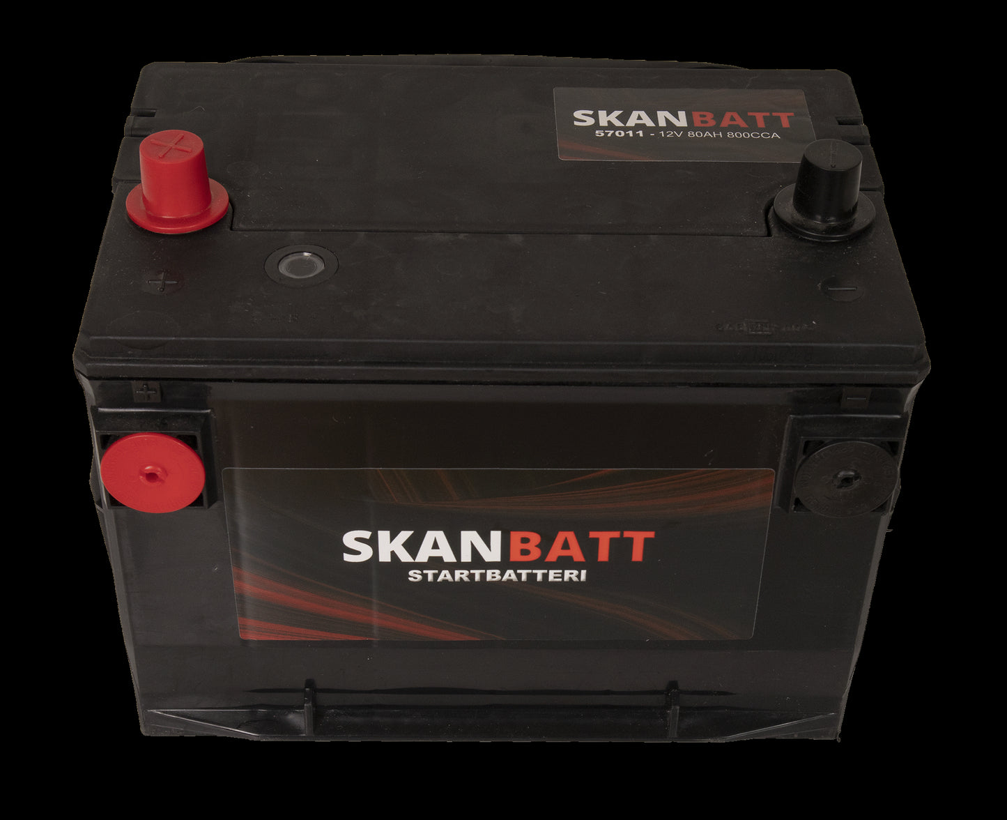 SKANBATT Startbatteri 12V 80AH 800CCA (260x179x180/207mm) +venstre - Image 4