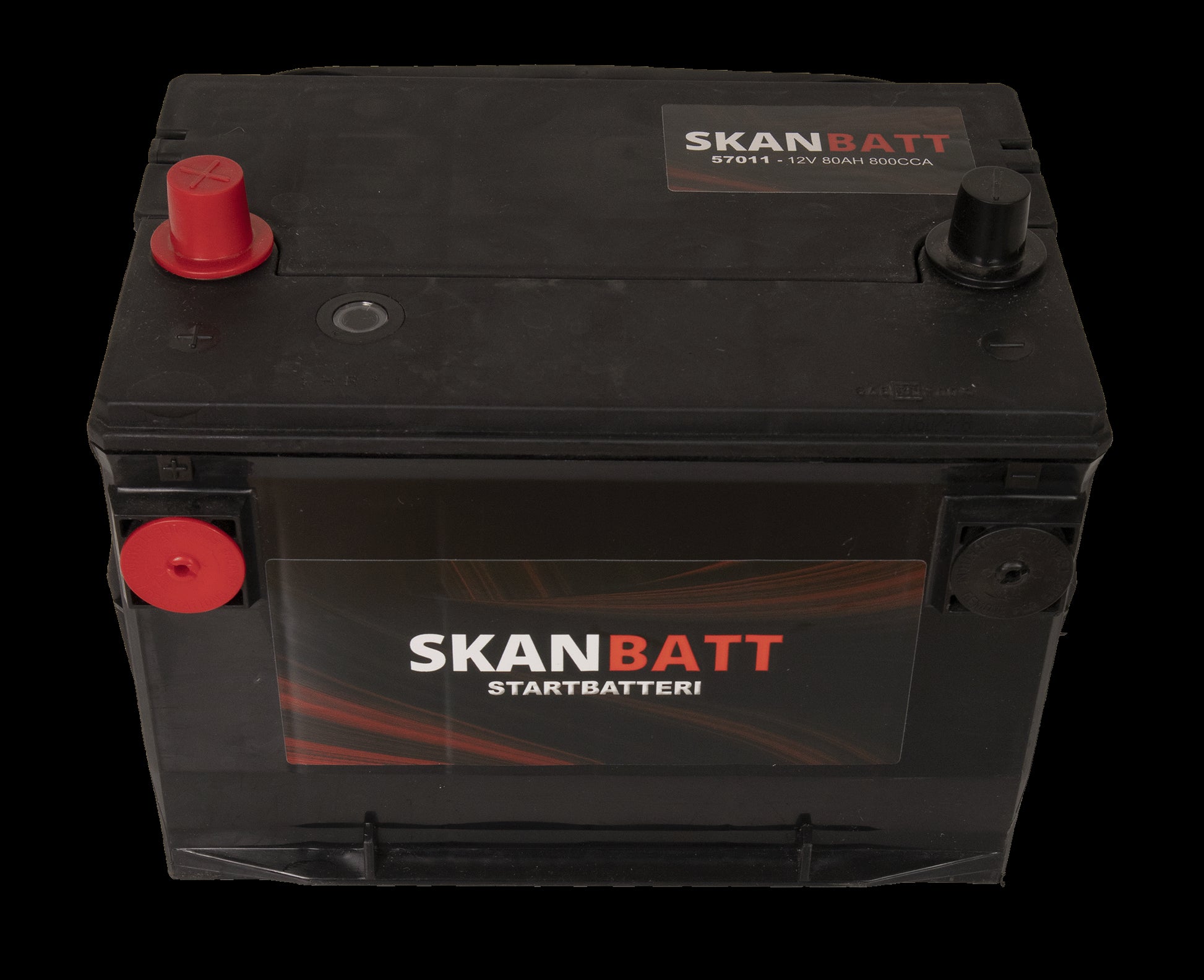 SKANBATT Startbatteri 12V 80AH 800CCA (260x179x180/207mm) +venstre - Image 4