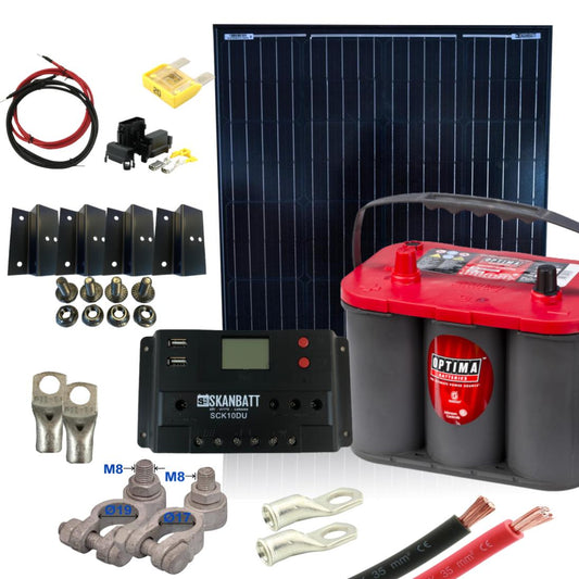Batteripakke til aggregat OPTIMA og Solcelle - Image 1