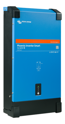 Victron Phoenix Smart 48V 3000Va Ren Sinus Inverter shown in angle view