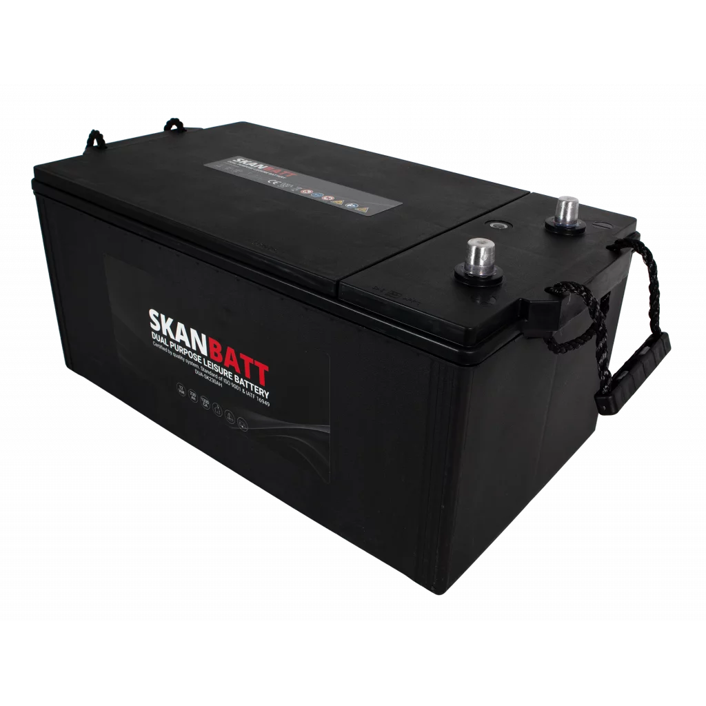 SKANBATT Dual Purpose 12V 230AH  1330CA (513x276x239mm) +L