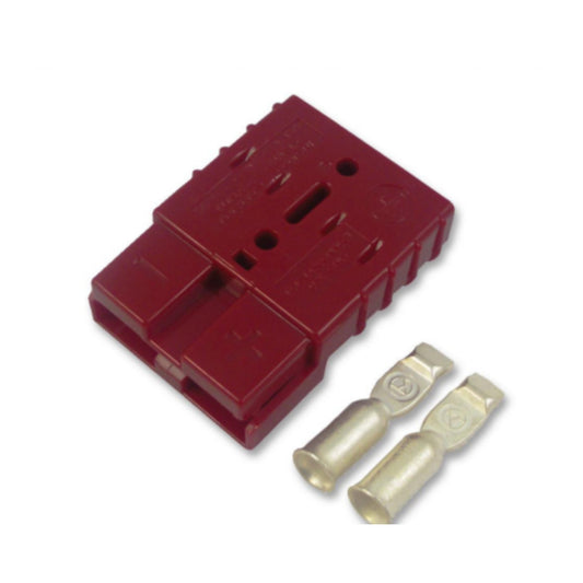Anderson kontakt SB 50A rød 6-10mm2