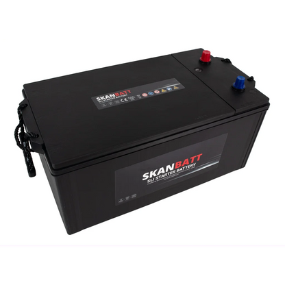 SKANBATT SLI SHD Startbatteri 12V 230AH 1200CCA (518x276x218mm) +R
