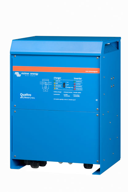Victron Quattro 48/8000/110-100/100 Kombinert Batterilader Og Inverter