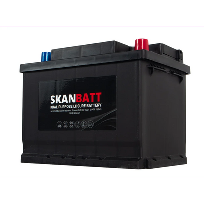 SKANBATT Dual Purpose 12V 62AH 630CA (242x175x190mm) +R