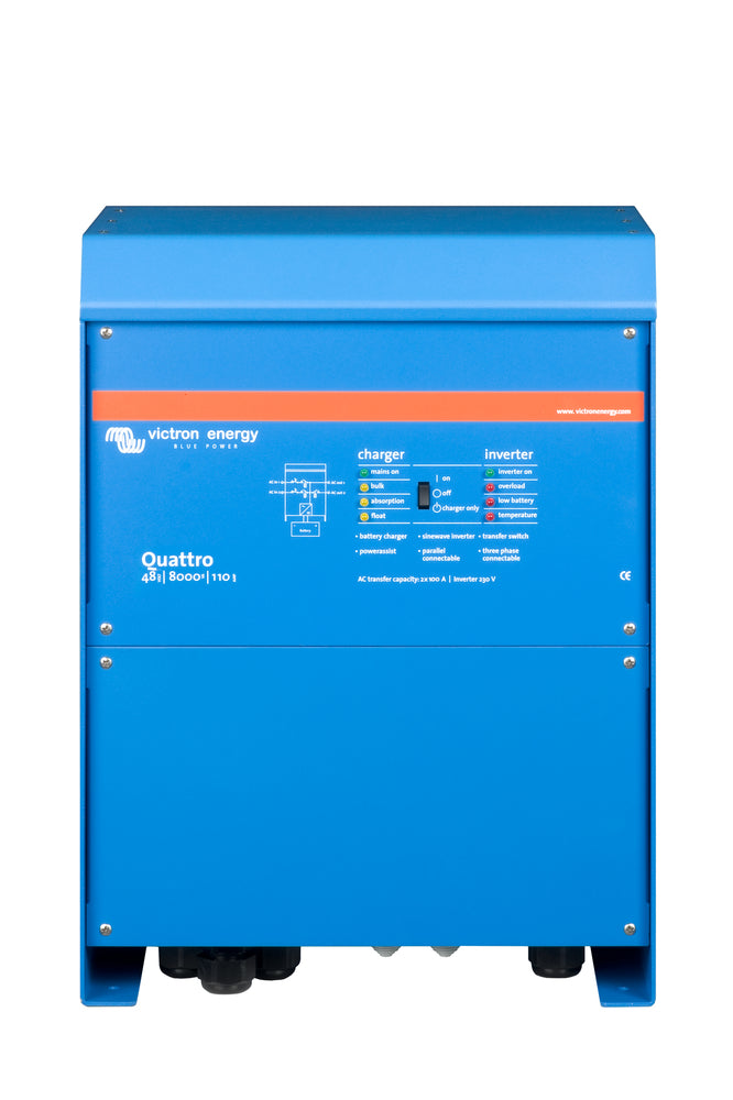 Victron Quattro 48/8000/110-100/100 Kombinert Batterilader Og Inverter shown in product view