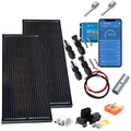 Skanbatt 2X 158X68 / 5 - 400W Aero 2X200W Black Komplett Kit Med Victron Bt Mppt