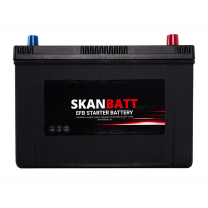 SKANBATT EFB Startbatteri 12V 95AH 820CCA (304x172x225mm) +R
